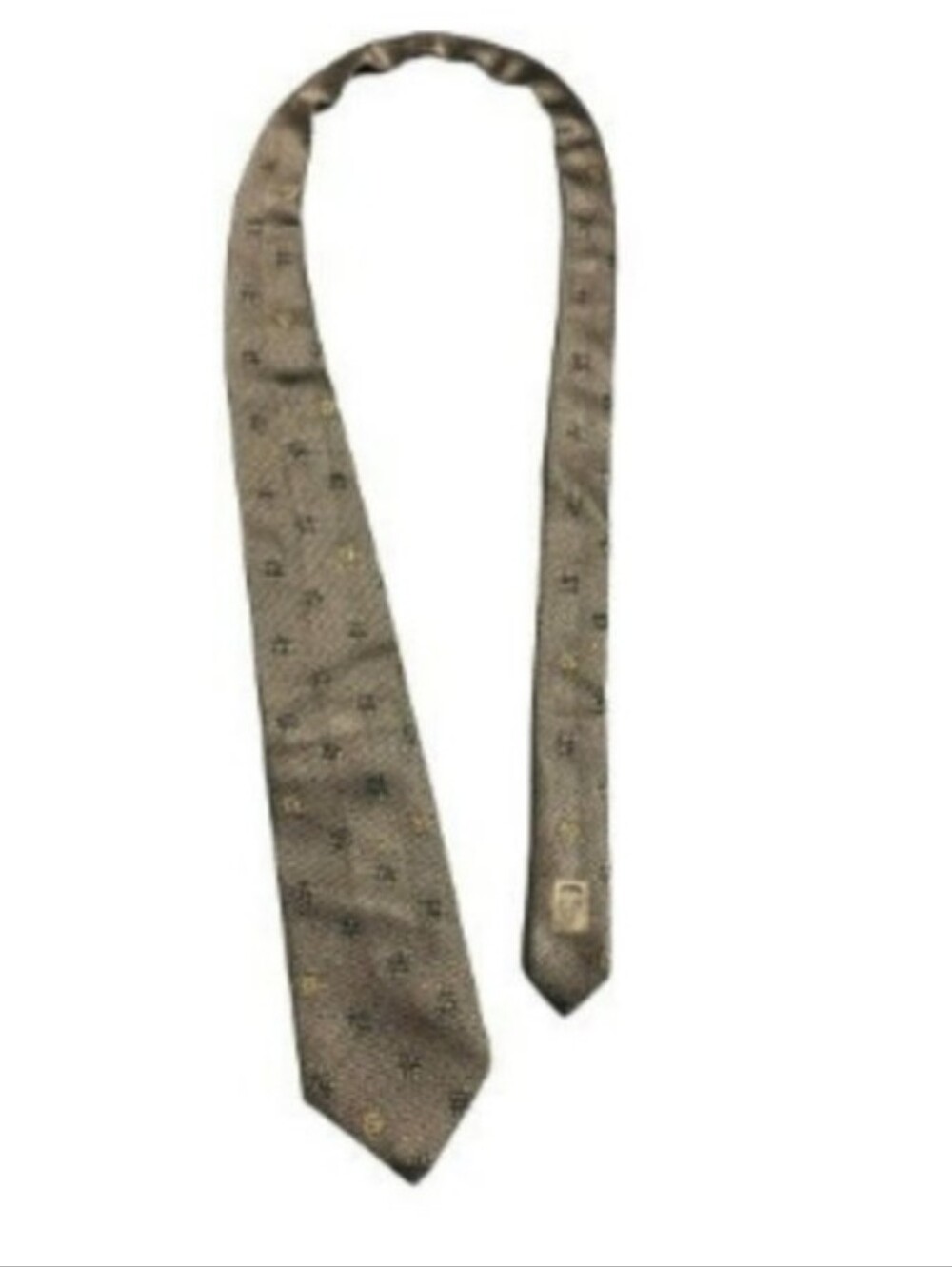Gucci Mens Patterned Designer Tie One Size